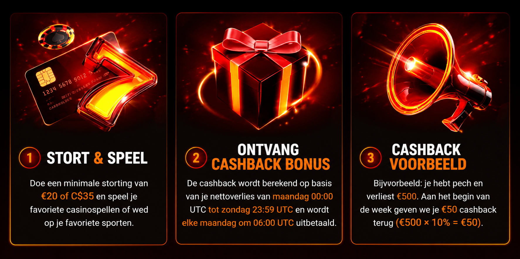 Cashback Instant Casino